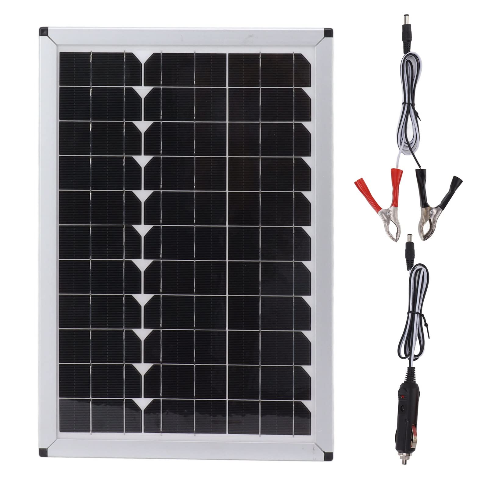 100W Monocrystalline Silicon Portable Solar Panel Charger for Car Laptop Lamp