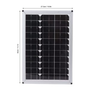 100W Monocrystalline Silicon Portable Solar Panel Charger for Car Laptop Lamp