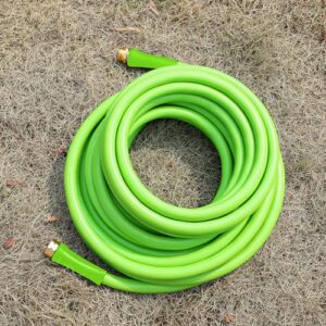 Besiter Garden Hose 100 ft x 5/8", Water Hose with Brass Fittings, All-weather, No Kink, Lightweight, Burst 600 PSI