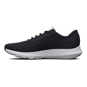 under armour charged rogue 3 waterproof black/jet gray/rebel pink 10 b (m)