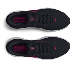 Under Armour Charged Rogue 3 Waterproof Black/Jet Gray/Rebel Pink 10 B (M)