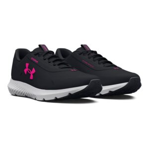Under Armour Charged Rogue 3 Waterproof Black/Jet Gray/Rebel Pink 10 B (M)
