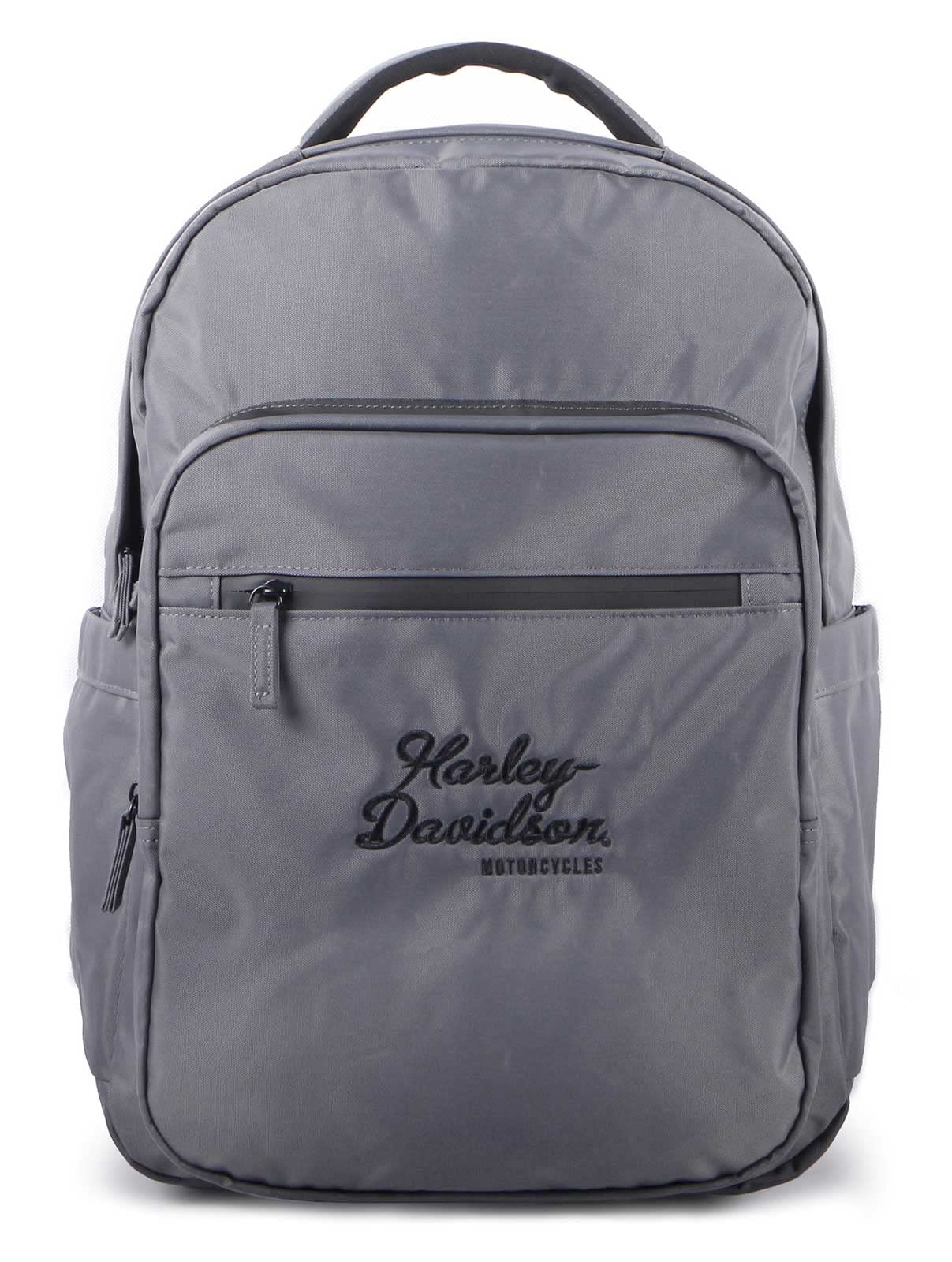 Harley-Davidson Women's Black Opal Backpack, Water-Resistant Nylon - Pearl Gray