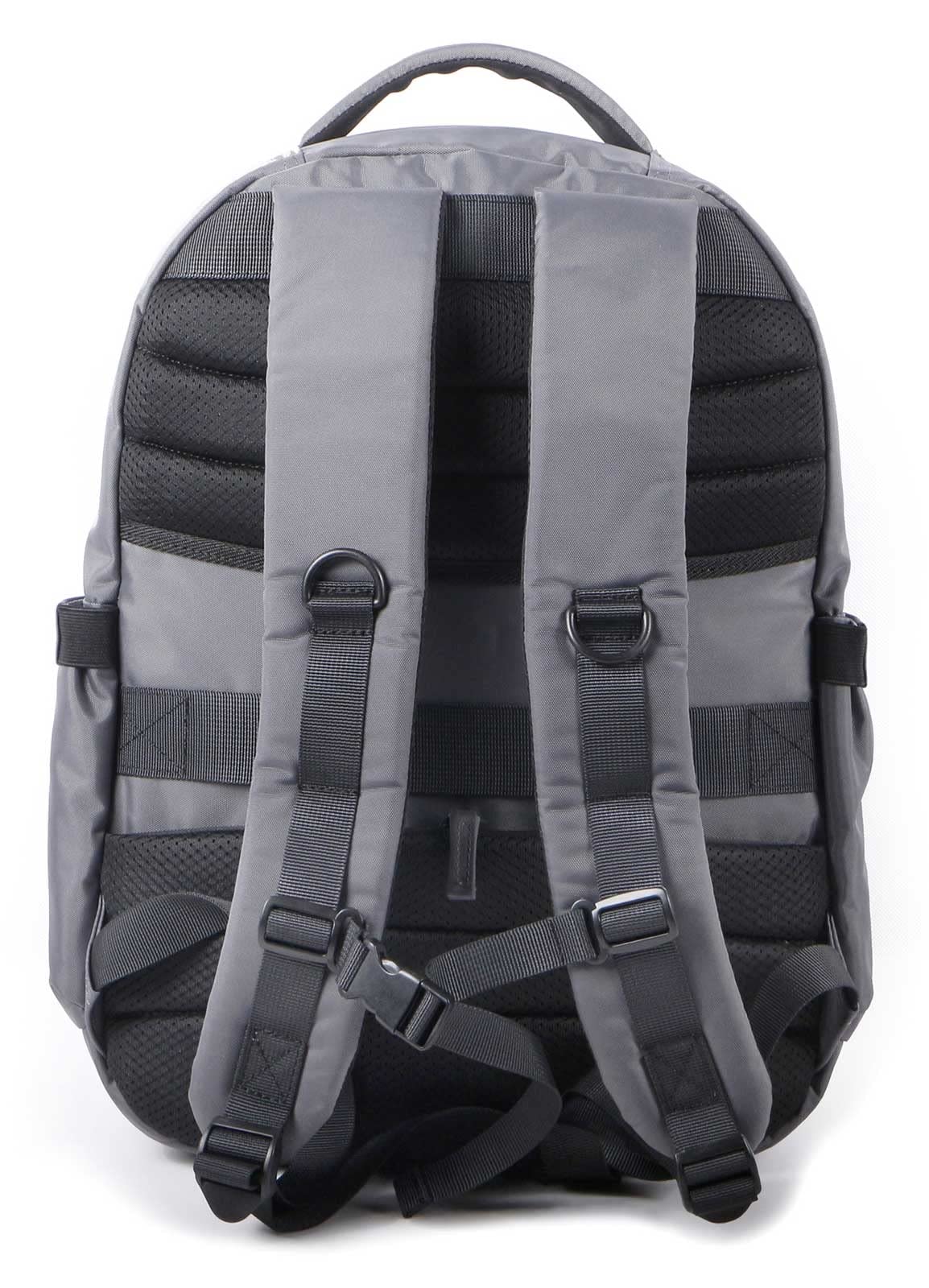 Harley-Davidson Women's Black Opal Backpack, Water-Resistant Nylon - Pearl Gray