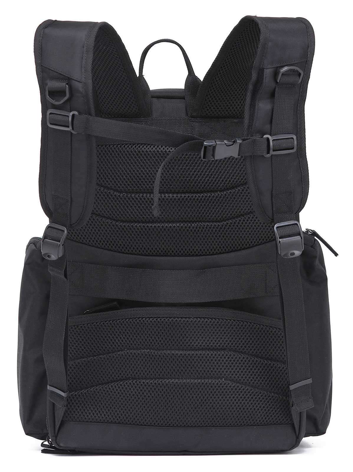 Harley-Davidson Bar & Shield Crinkle Nylon Water-Resistant Backpack - Black