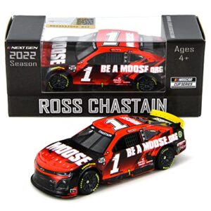lionel racing ross chastain 2022 martinsville checkers or wreckers raced version diecast car 1:64 scale