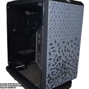 Custom Built Gaming Computer Desktop Gaming PC 8 Core RYZEN 7 CPU 4.6Ghz Max Boost 32GB RAM 1TB SSD NVME Plug and Play Tower PC System Windows 10 Pro 64 Bit