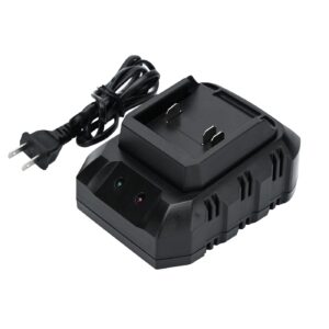 21v battery single port rapid charger base, fast charger compatible 21v lithium-ion battery by shintyool (battery not included)