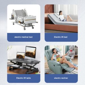 Lift Bed Remote Control, 8 Pin PVC Button Control Lift Chair Controller for Folding Bar