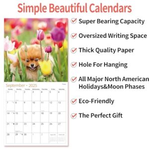2024 Wall Calendar,Calendar 2024, November 2023 - December 2024, Wall Calendar Puppy, 12" x 24" Opened,Full Page Months Thick & Sturdy Paper for Gift Kids Teen Calendar Organizing & Planning