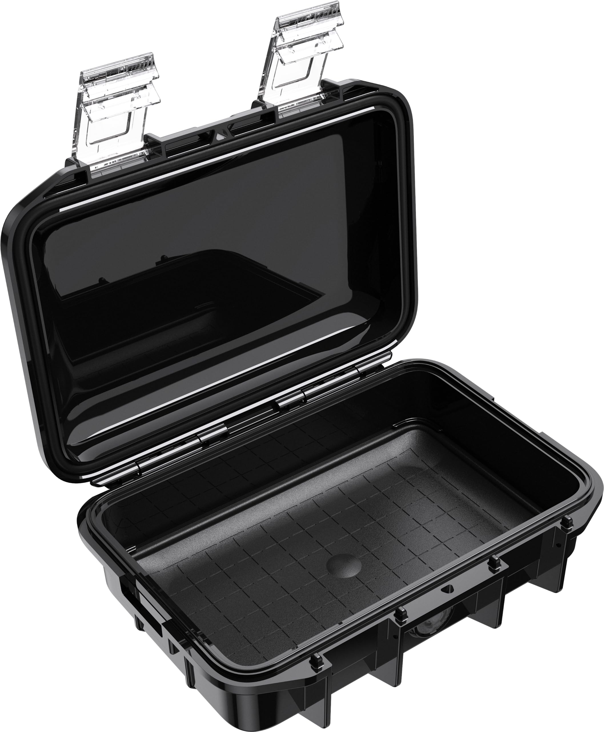 Pelican M40 Micro Case - Waterproof Case (Dry Box, Field Box) for iPhone, GoPro, Camera, Camping, Fishing, Hiking, Kayak, Beach and More (Black)