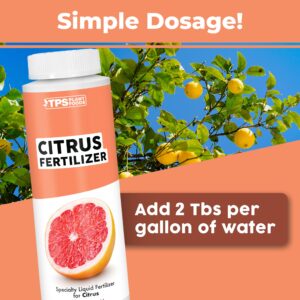 Citrus Fertilizer for All Citrus and Fruiting Trees, Liquid Plant Food 8 oz (250mL)