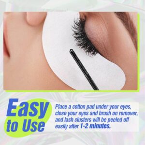 Lash Remover Easy to Use Gentle DIY Eyelash Extension Cluster Lashes Remover Lash Bond and Seal Removal 0.13Fl.Oz (4ml)