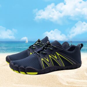 North Bund Water Shoes for Men Women Outdoor Beach Quick Dry Athletic Aqua Sport Shoes for Hiking Climbing Surfing Climbing Green 38