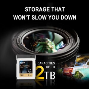 Silicon Power 1TB CFexpress Type B Memory Card, Up to 1800MB/s Read, Min Sustained Write: 1500MB/s
