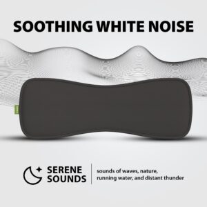 Avantree Slumber - Pillow Speaker for Sleeping, Private Audio with Built-in White Noise, Bluetooth & AUX Support, Volume Control, Sleep Timer, Charge Free for Home Use, Sleep Aids Headphones