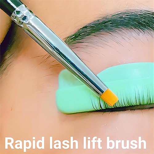 Lash Lift Tool Y Brush Replacement Soft Lami Laminator Brush for Brushing Glue Balm Collecting Lashes Neatly On The Silicone Perm Shields Reusable Eyelash Lifting Brushes More Than 100 Usages
