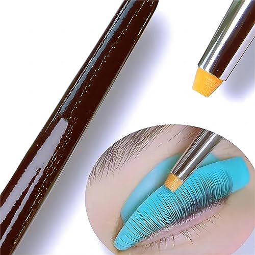 Lash Lift Tool Y Brush Replacement Soft Lami Laminator Brush for Brushing Glue Balm Collecting Lashes Neatly On The Silicone Perm Shields Reusable Eyelash Lifting Brushes More Than 100 Usages