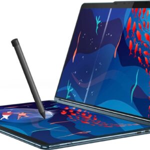 Lenovo Yoga Book 9i 2-in-1 13.3" 2.8K Dual Screen OLED Touch Laptop - Intel Core i7-1355U with 16GB Memory - 512GB SSD - Tidal Teal - US Version (512GB- US Model Warranty)