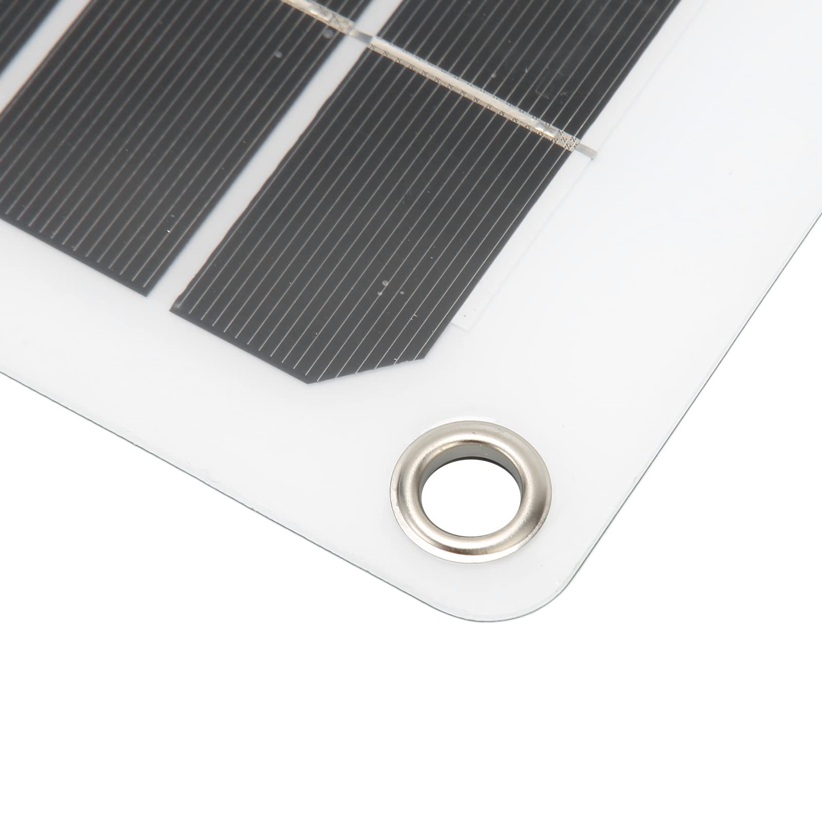 Solar Panel Kit, 20 Watt 5 Volt Monocrystalline PV Module Power Charger, USB Portable Solar Charge Panel, Energy Saving, for Power Station RV Camping Off Grid