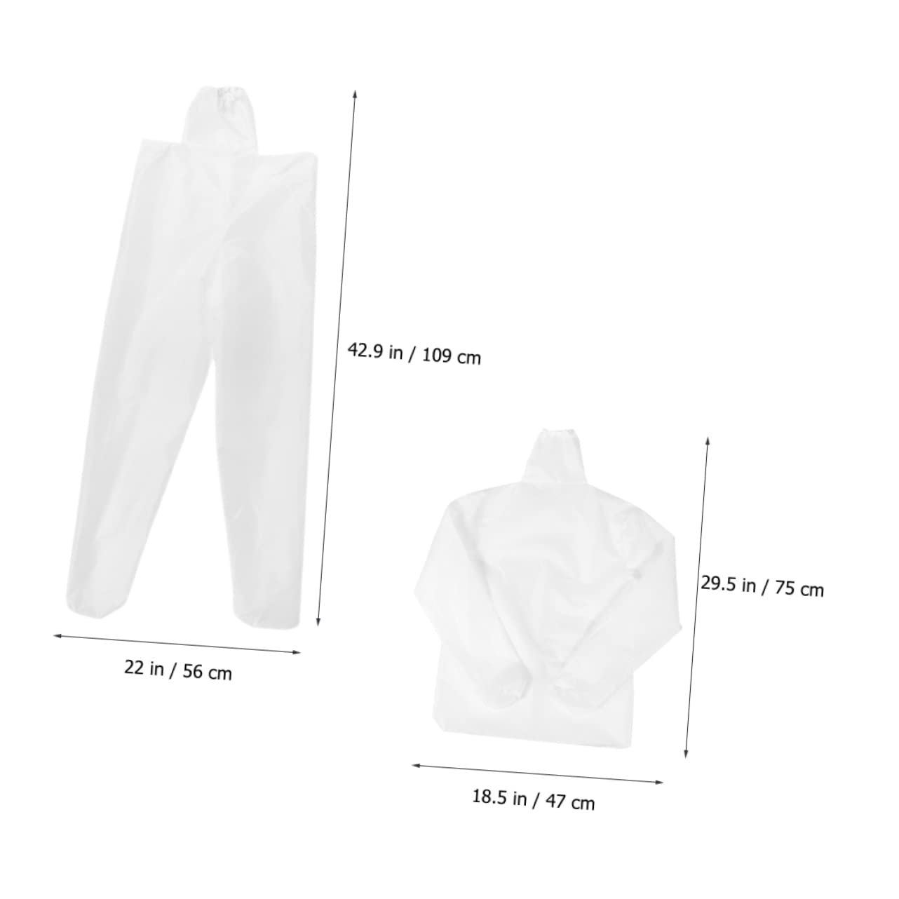 Yardwe Pizza Pan 1 Set Dry Clothes Bag Travel White Air Dry Polyester Clothing Outdoor Pants