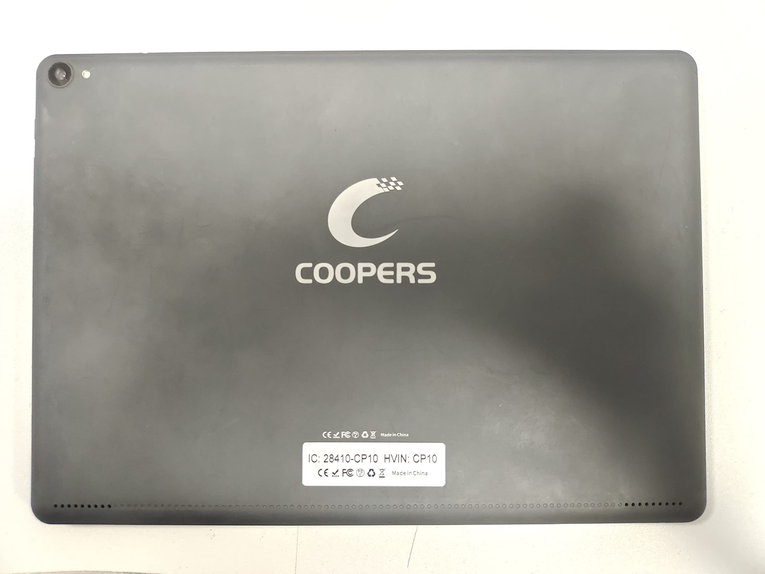 COOPERS Tablet 10 inch, Android 12 Tablet, 32GB ROM 512GB Expand Computer Tablets, Quad Core Processor 6000mAh Battery, 1280x800 IPS Touch Screen, 2+8MP Dual HD Camera, Bluetooth WiFi Tablet PC