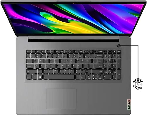 Lenovo IdeaPad 3 Business Laptop, 17.3 Inch FHD Display, AMD Ryzen 5 5625U, 16GB RAM, 1TB SSD, Windows 11 Pro, 10 Number Key, Fingerprint, SD Card Reader, Arctic Grey, PCM