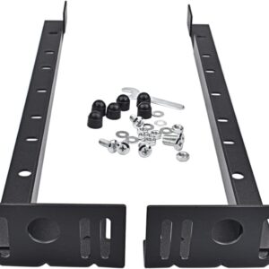 EWONICE Bed Frame Footboard Extension Brackets Set Attachment Kit, Bolt-on Footboard Extension Brackets Fit for Full, Queen, Twin or King Size Beds