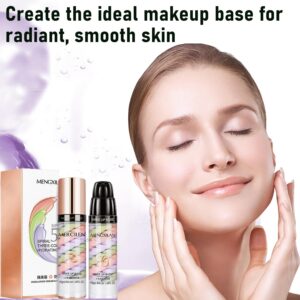 Primer Face Makeup Base, 3 In 1 Isolation Cream Color Corrector, Makeup Primer Skin Tone Correcting and Brightening Primer, Oil Control Moisturizing Face Primer to Hide Wrinkles and Fine Lines