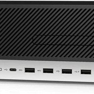 HP EliteDesk 800 G4 SFF Desktop PC, Intel Core i7-8700 3.20GHz, 16GB DDR4, 512GB SSD, WiFi, BT, Window 10 Professional (Renewed), Black