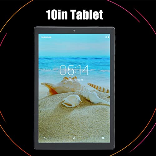 WEYI HD Tablet Blue Dual Speakers 3G Network IPS Screen 10 Inch Tablet 4GB RAM 64GB ROM 100-240V for Office (US Plug)