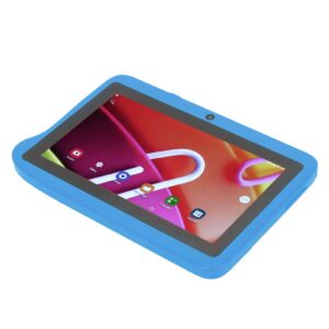 weyi 7 inch tablet, 4gb ram 128gb rom hd ips screen octa core cpu 6000mah blue reading tablet for game (blue)