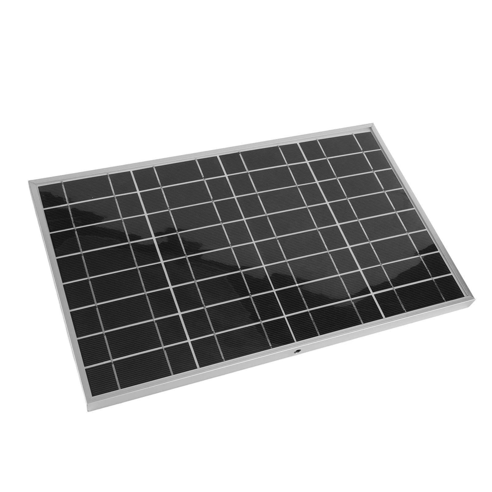 KENANLAN 30W Solar Panel Kit, Polycrystalline Silicon Solar Charge Panel with 40A Controller for Car RV Marine Boat