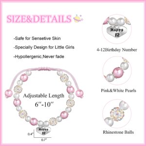 JoycuFF Birthday Gifts for Girls 11 Year Old Girl Birthday Gift Ideas Birthday Gift for 11 Year Old Girls Cute Birthday Bracelets for 7 Year Old Birthday Bracelets for Girls Age 10-12