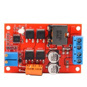 MPPT Solar Panel Regulator Module Charging Controller Boost Converter Module with Automatic Intelligent Three Stage Charging Mode 5A