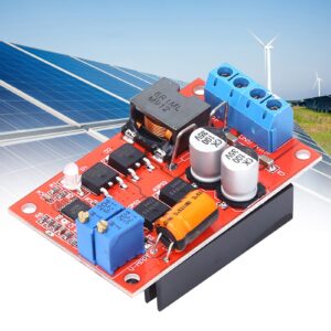 MPPT Solar Panel Regulator Module Charging Controller Boost Converter Module with Automatic Intelligent Three Stage Charging Mode 5A