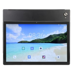 gloglow tablet, 10.1 inch tablet 2 in 1 front 5 mp rear 13 mp for office (us plug)