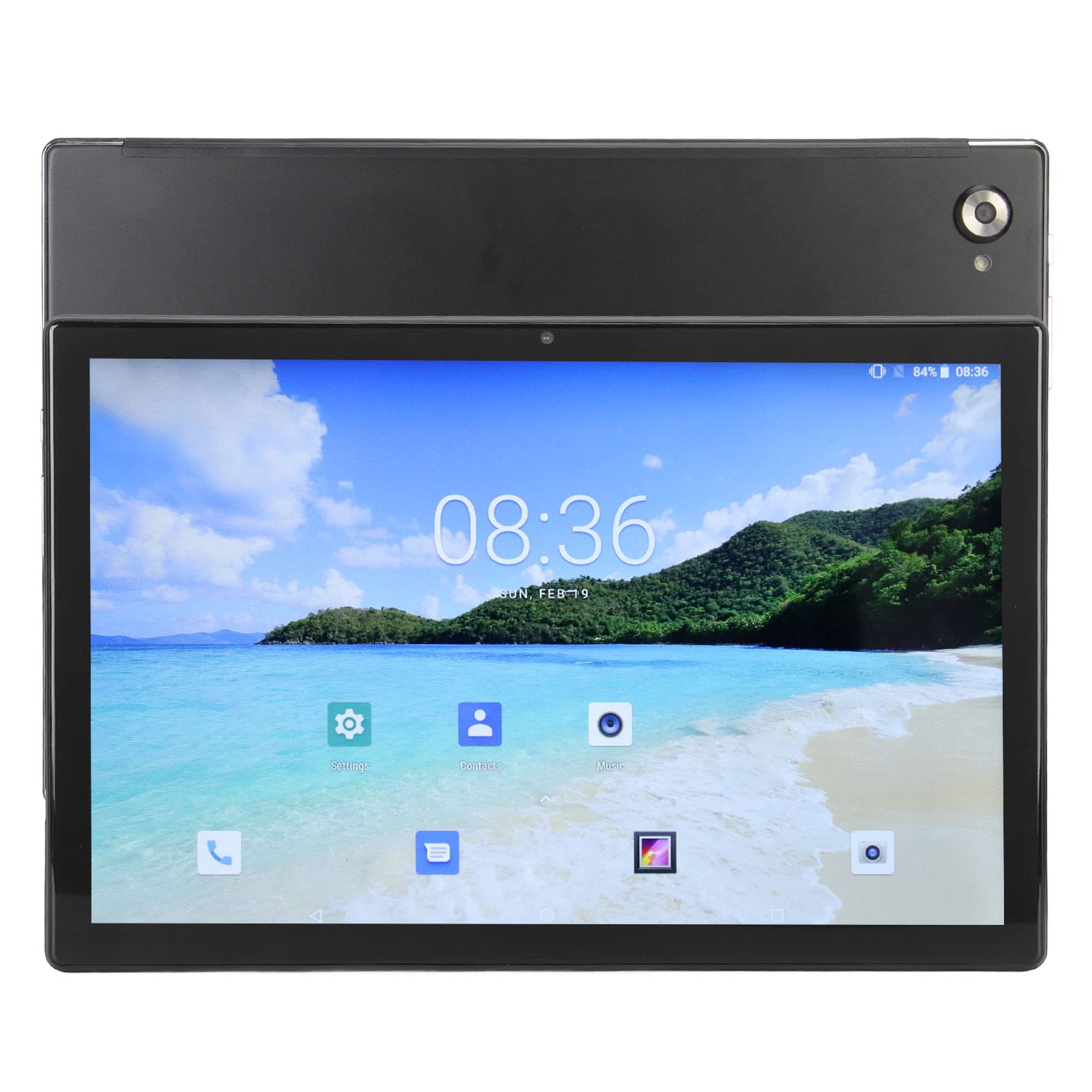 GLOGLOW Tablet, 10.1 Inch Tablet 2 in 1 Front 5 MP Rear 13 MP for Office (US Plug)