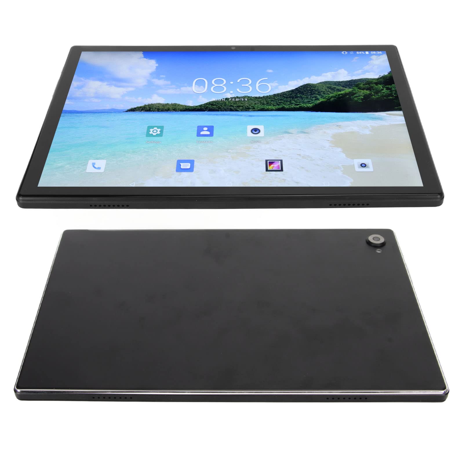 GLOGLOW Tablet, 10.1 Inch Tablet 2 in 1 Front 5 MP Rear 13 MP for Office (US Plug)