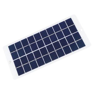 Alomejor Monocrystalline Silicon Solar Charging Panel for Phone, 4.5W USB Output Outdoor Charger