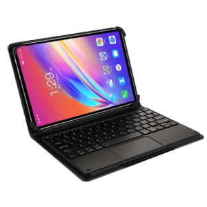 2 in 1 tablet, 10.1 inch android 12 tablet with keyboard, 8gb ram 256gb rom, octa core processor, fhd touchscreen 8+16mp dual camera, wifi, bt 5.0, 4g network, 7000mah battery (us plug)