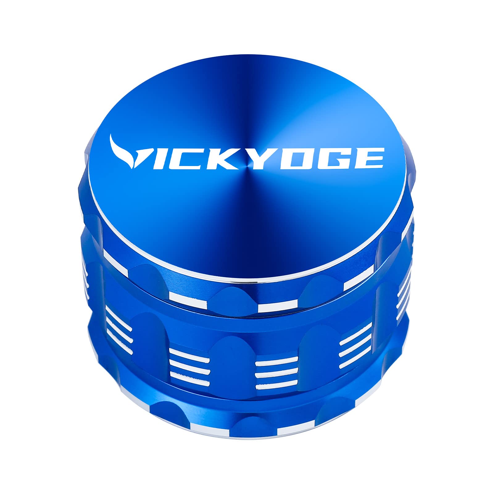 VICKDGE Large Spice Grinder(2.5”, Blue)