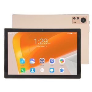10.1inch tablet, 1960x1080 hd screen 8gb ram 256gb rom front 8mp rear 16mp camera supports 5g net wifi bt gps, pc tablet for android 12.0 (us plug)