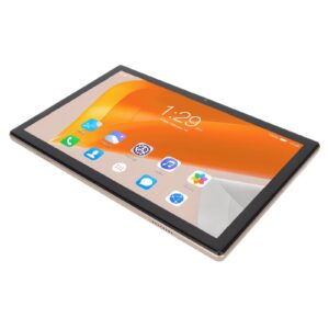10.1Inch Tablet, 1960x1080 HD Screen 8GB RAM 256GB ROM Front 8MP Rear 16MP Camera Supports 5G Net WiFi BT GPS, PC Tablet for Android 12.0 (US Plug)