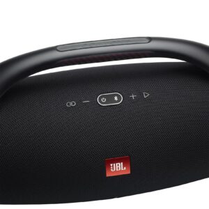 JBL Boombox 2 Wireless Bluetooth Streaming Portable Speaker, Black - IP67 Dustproof and Waterproof, up to 24 Hours of Play Time - WEPGPY Cable