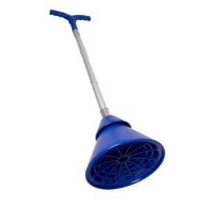 lehman's manual clothes washer plunger, portable breathing washing agitator for bucket, sink or tub - wash clothing without electricity and save energy