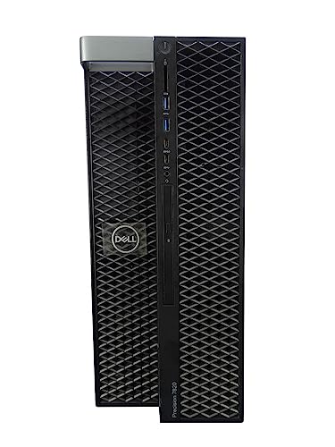 The Server Store T7820 2X Silver 4110 2.1GHz 8-Core CPUs, 128GB DDR4 RAM, 3.2TB 2.5" u.2 NVMe, FirePro W4100, 950W PSU, Win 10 Pro Precision Tower 7820 (Renewed)