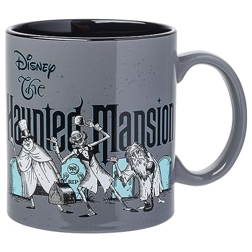 Silver Buffalo Haunted Mansion Beware Ceramic Mug, 20 Ounces