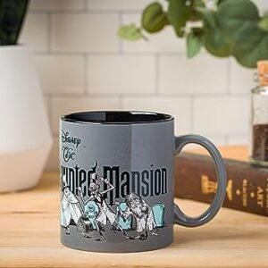 Silver Buffalo Haunted Mansion Beware Ceramic Mug, 20 Ounces