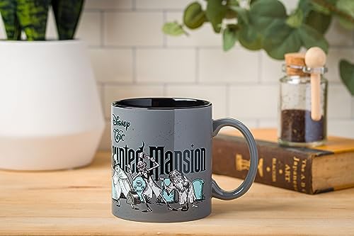 Silver Buffalo Haunted Mansion Beware Ceramic Mug, 20 Ounces